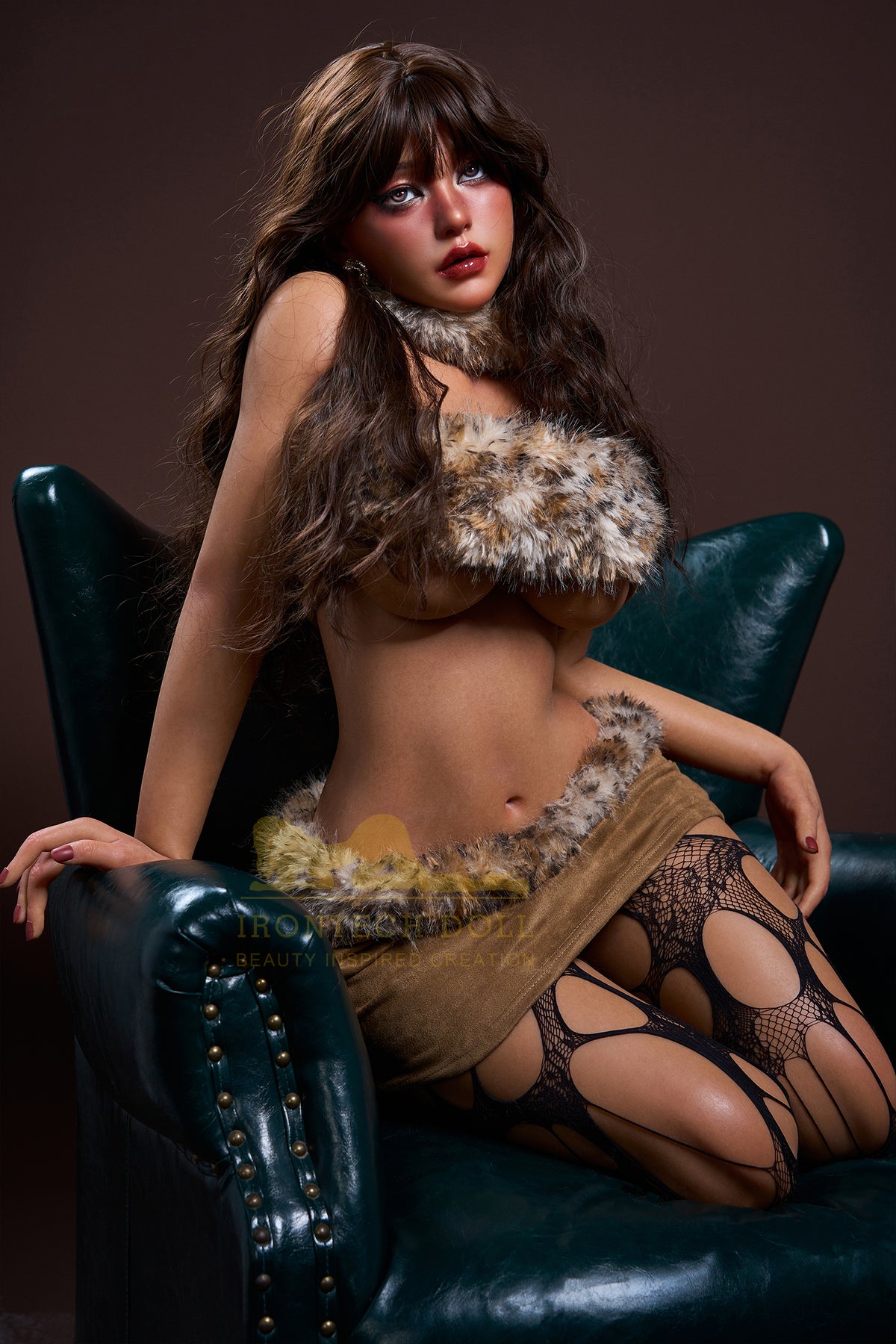 Eileen Dark Tanned Full Silicone - Super Realistic Series - IronTech Doll® Irontech Doll®