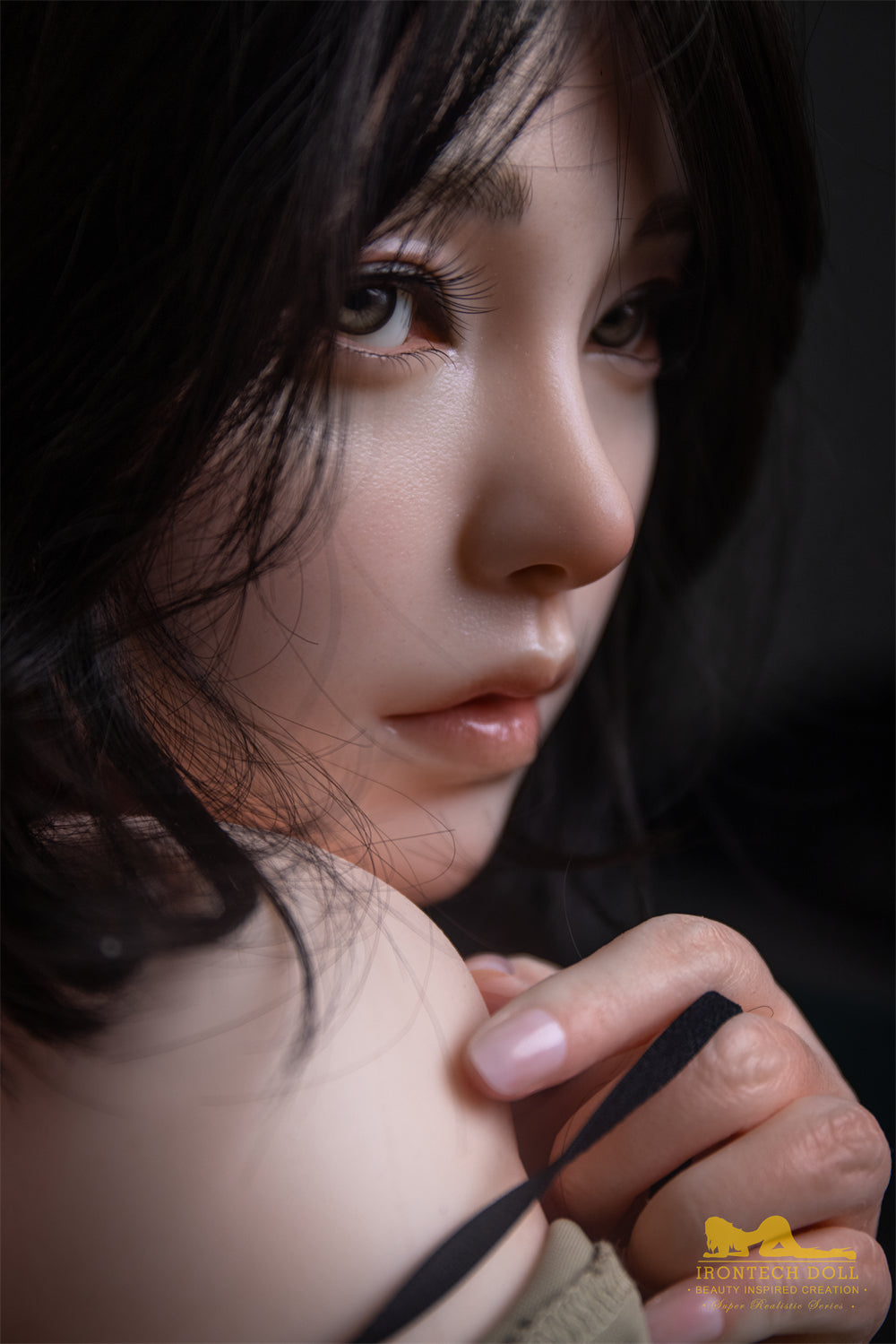 Eileen 163cm (5ft3) A-Cup Brunette full Silicone - IronTech Doll® - photo 15