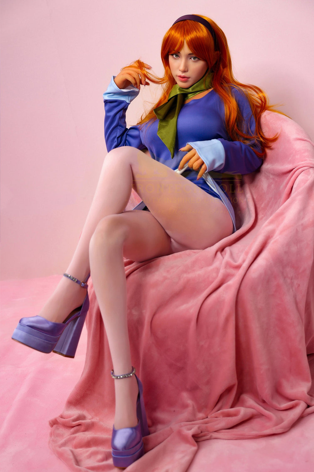 Dahlia Red Head Full Silicone - IronTech Doll® Irontech Doll®