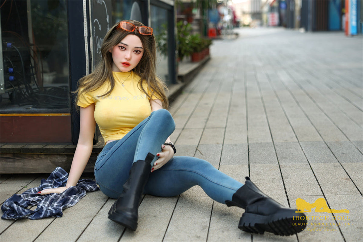 Elly Silicone Head and TPE Body Hybrid Sex Doll - Irontech Doll Irontech Doll®