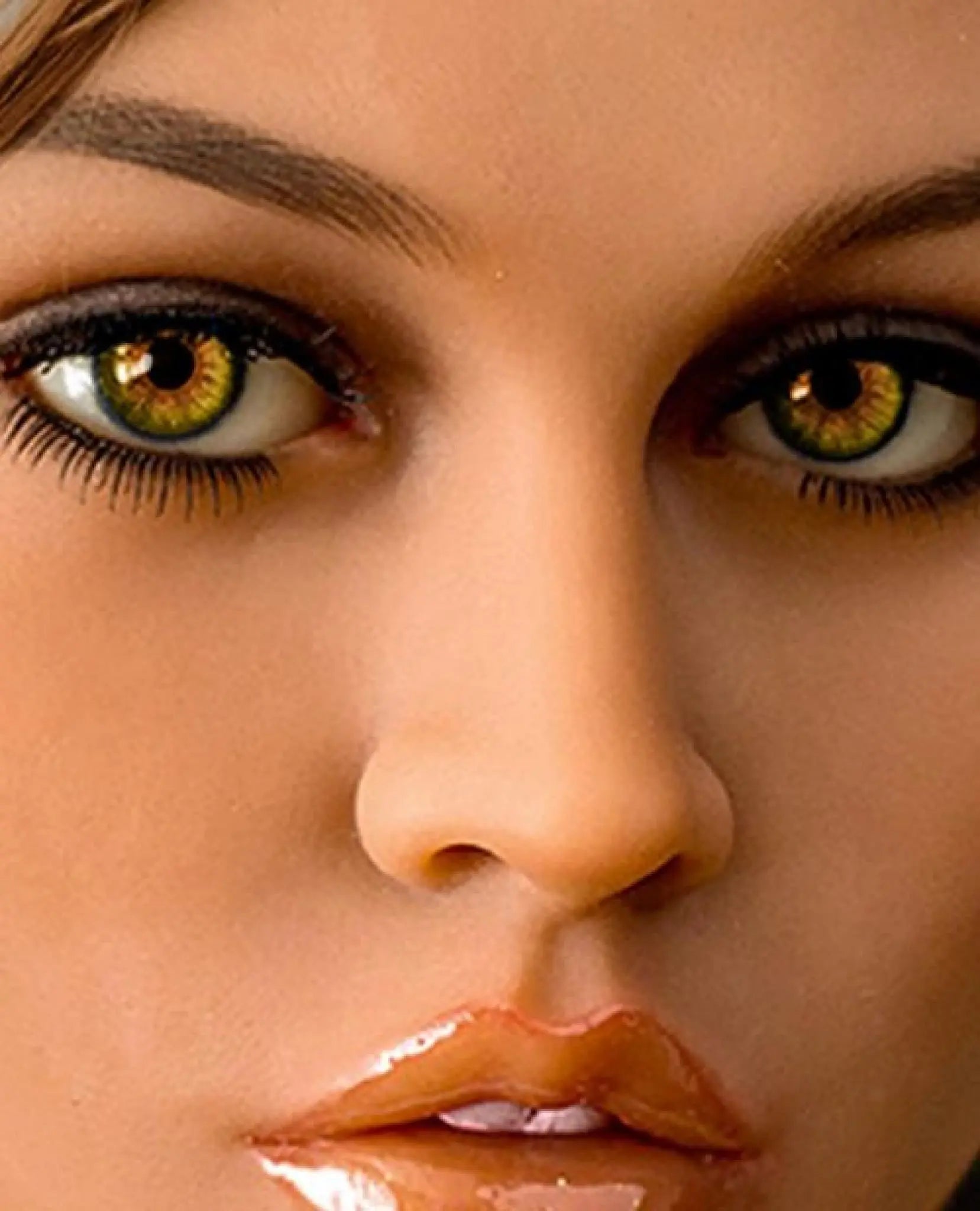 Sex Doll Eyes Yellow - Sex Doll Accessories - Joy Love Dolls JLD Sex Doll Eyes Yellow - Sex Doll Accessories - Joy Love Dolls JLD