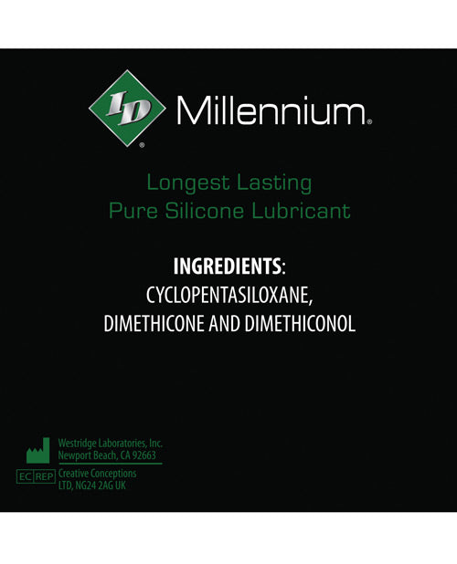 Id Millennium Silicone Lubricant Westridge Laboratories