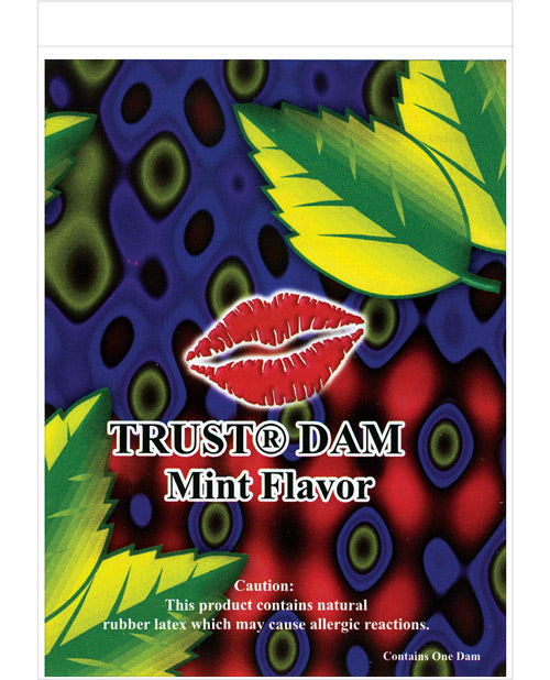 Trust Dam Latex Dental Dam - Mint Top Cat International