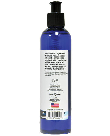 Earthly Body Waterslide Personal Lubricant w/Carrageenan - 8 oz Bottle Earthly Body