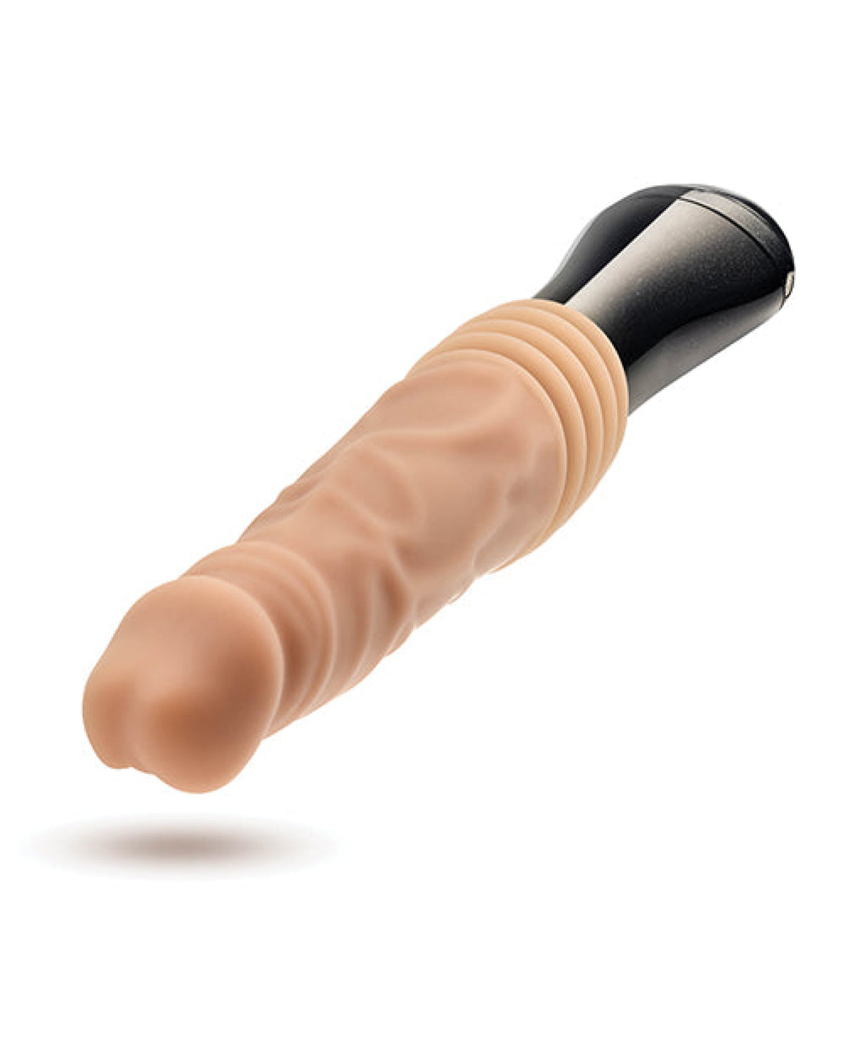 Blush Dr. Skin Silicone Dr. Arthur Thrusting Gyrating Vibrating Dildo Blush