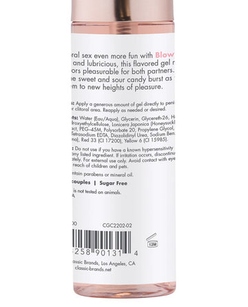 Cgc Blow Me Oral Sex Gel - 2 Oz Classic Brands