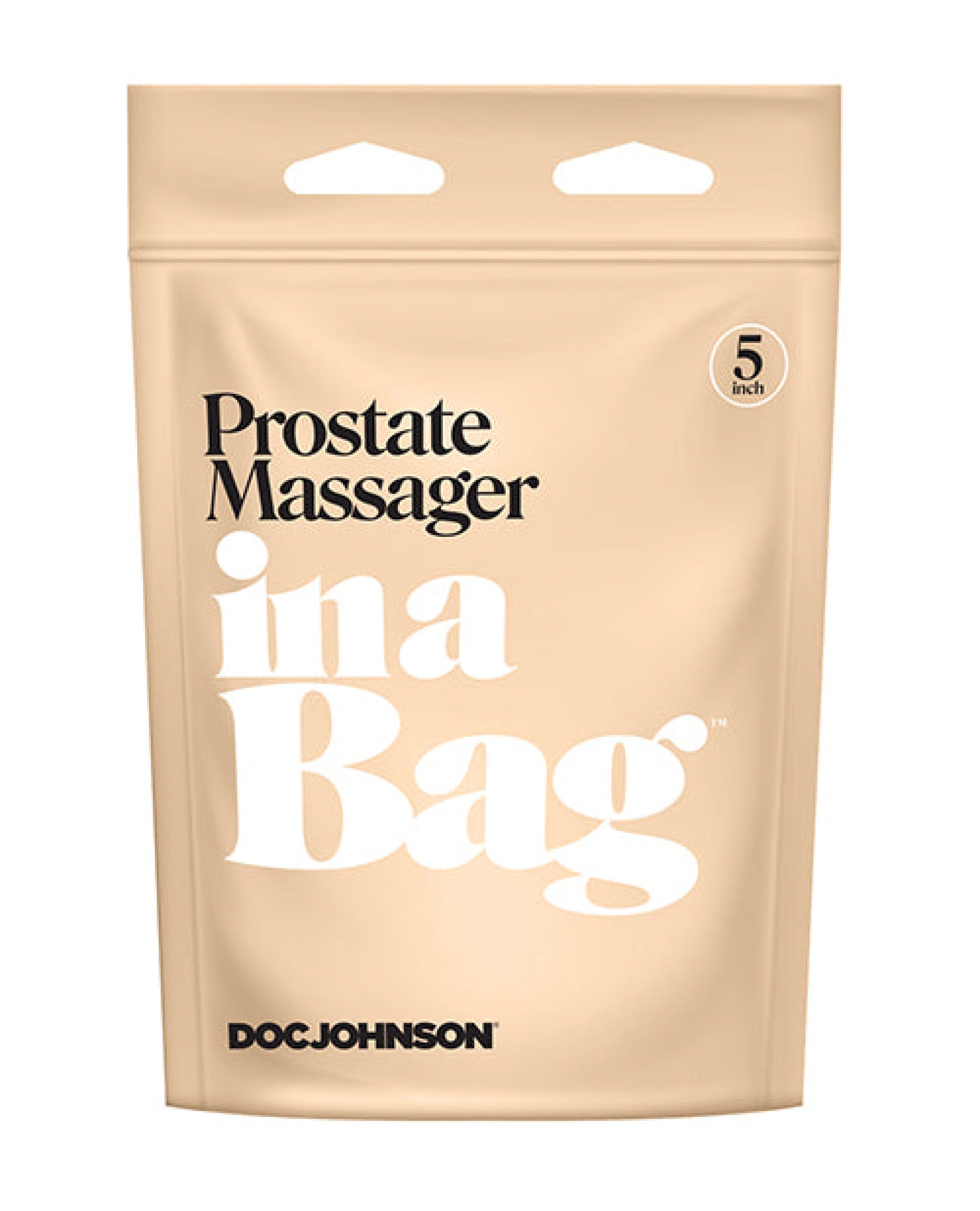In A Bag Prostate Massager - Black Doc Johnson
