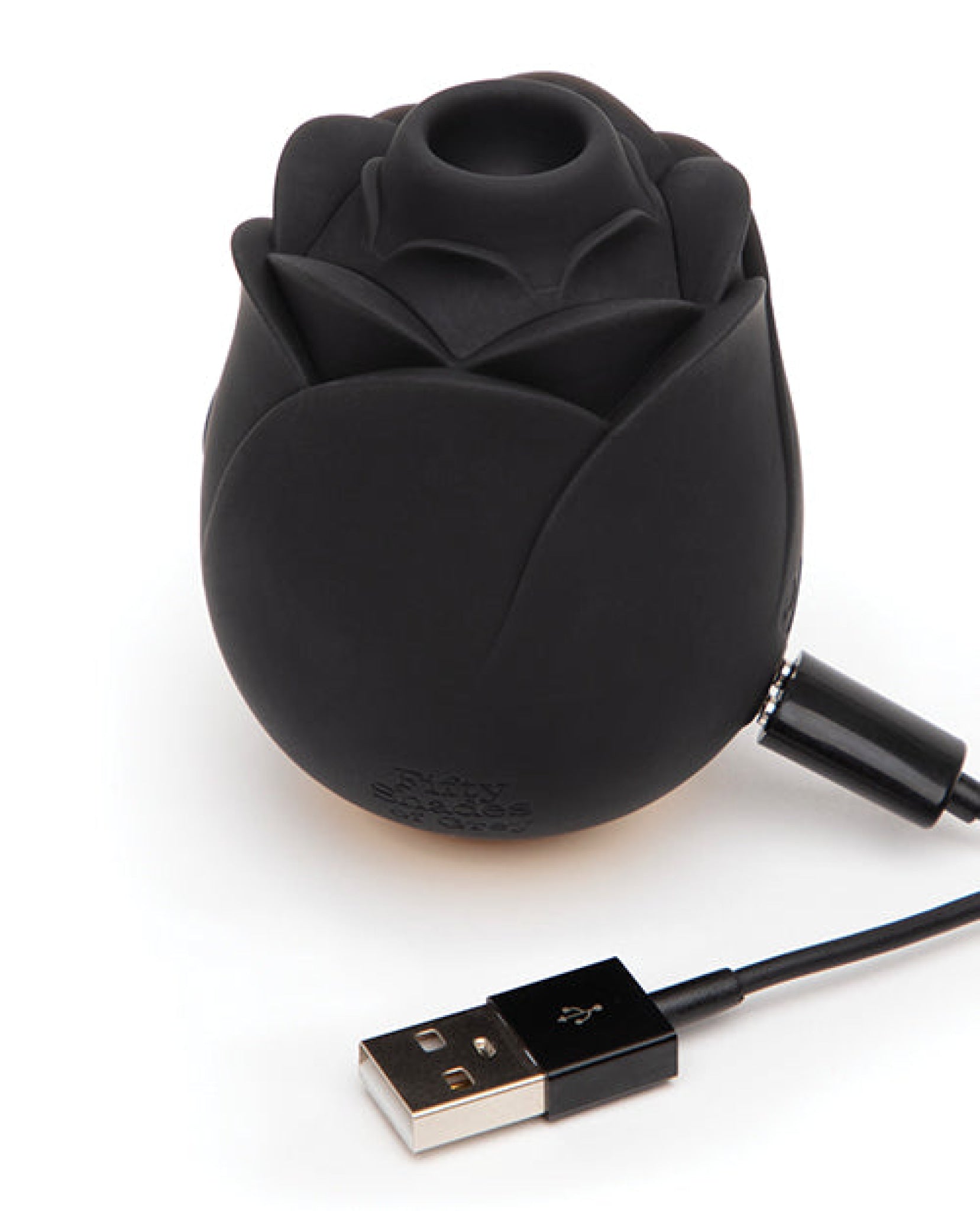 Fifty Shades Of Grey Hearts & Flowers Rose Vibrator - Black Lovehoney C/o Wow Tech