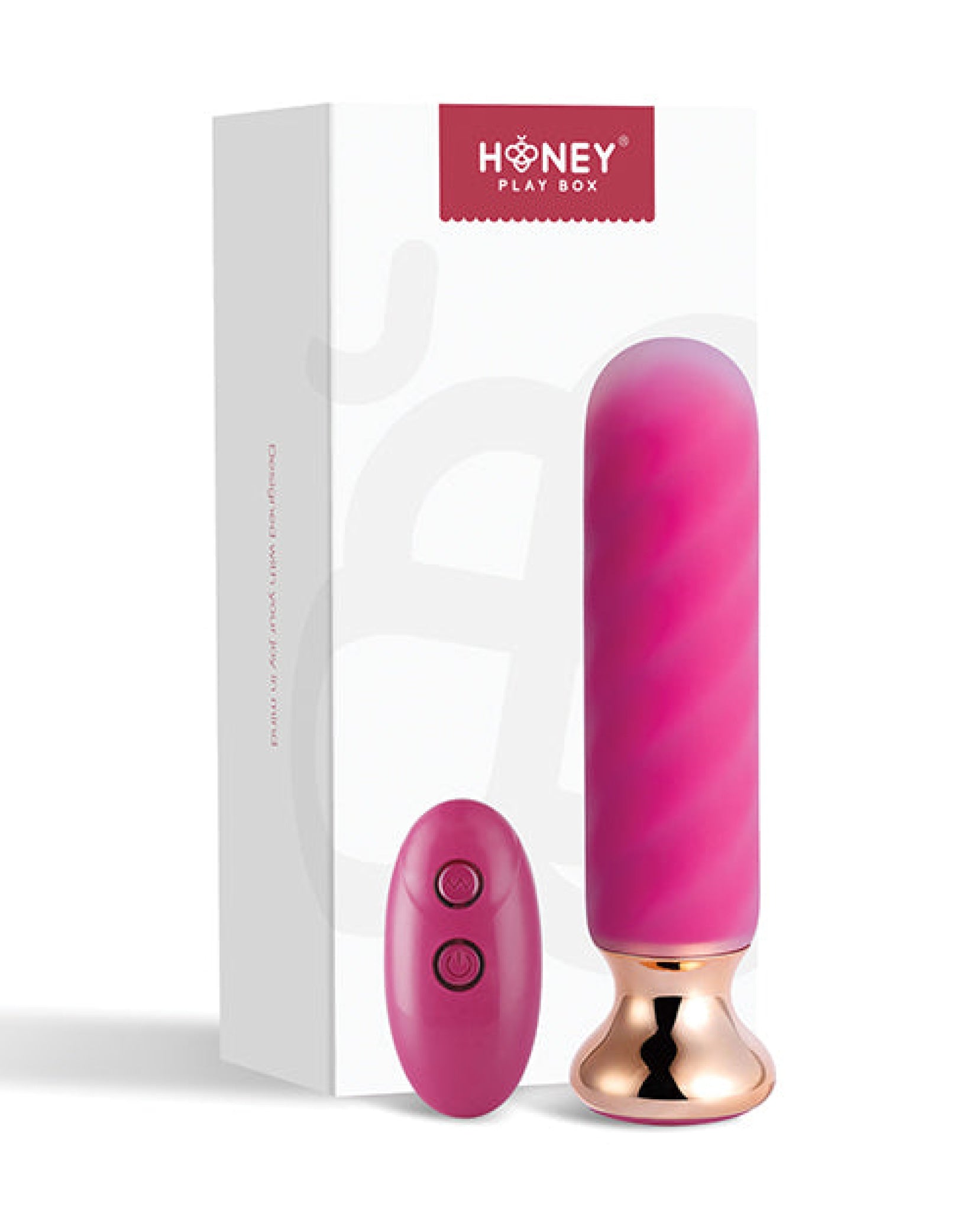 Rose Twister Hands-free Remote Vibrating Anal Plug Uc Global Trade