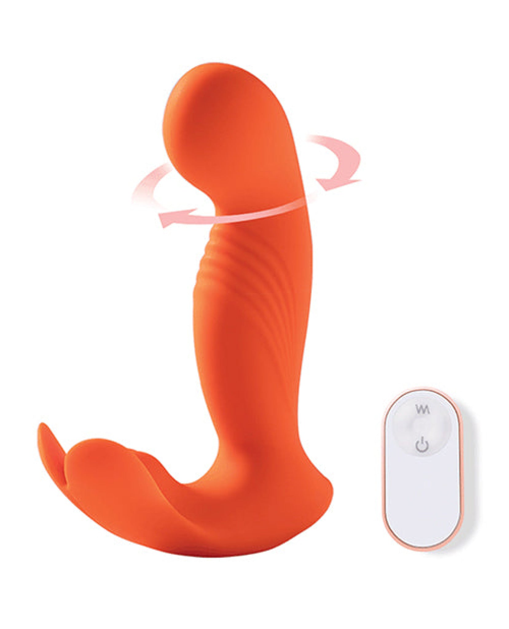 Crave 3 G-spot Vibrator With Rotating Massage Head & Clit Tickler - Orange Uc Global Trade
