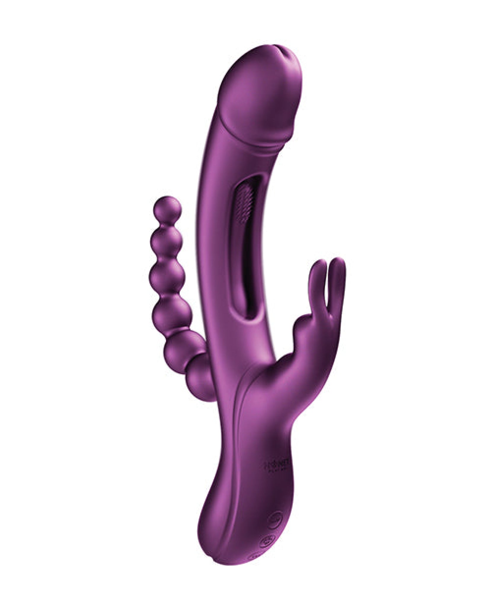 Trilux Kinky Finger Rabbit Vibrator With Anal Beads Uc Global Trade INChoney Play B