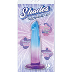 Shades Jelly TPR Gradient Dong Dong Small - Blue/Purple Icon Brands INC