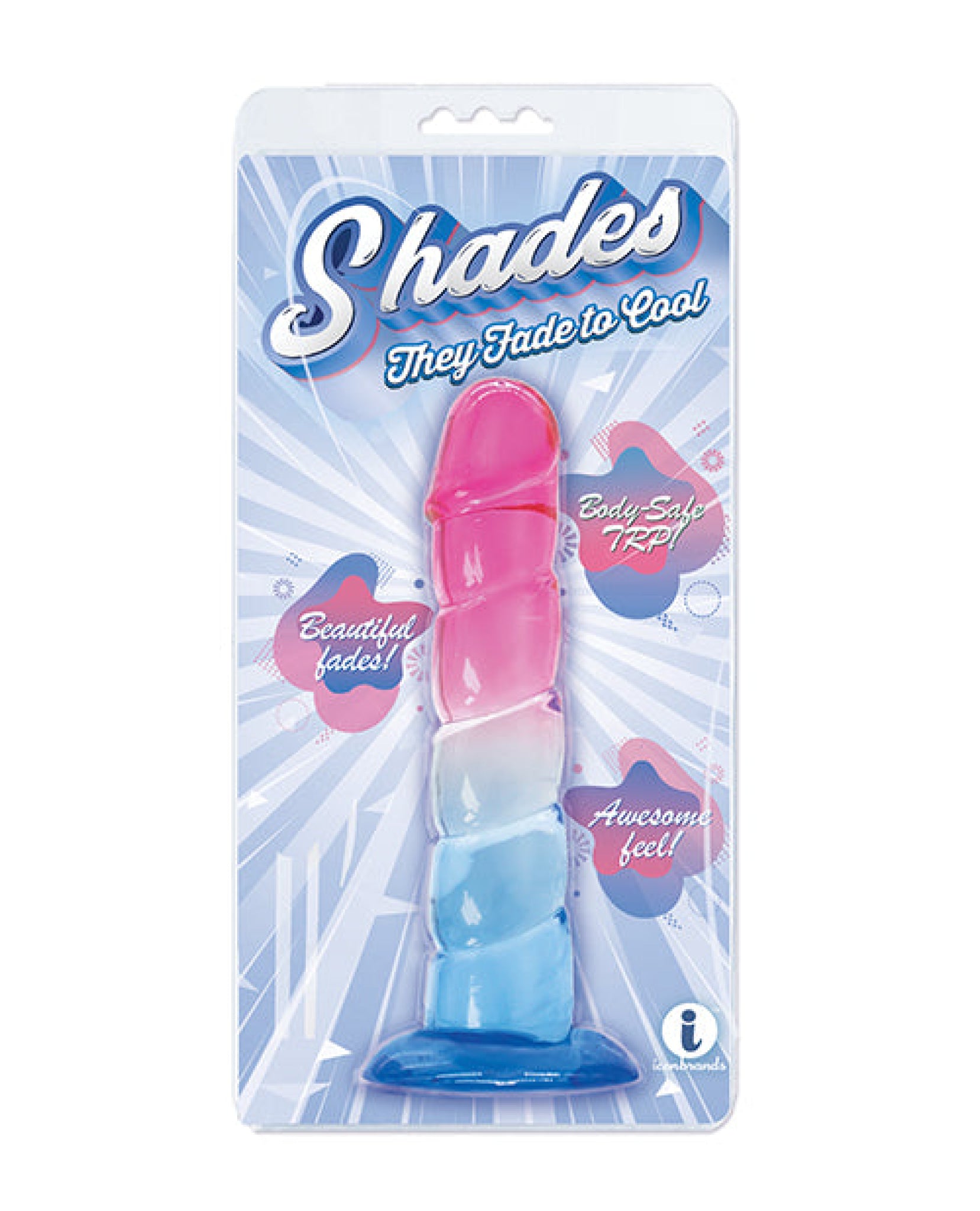Shades Jelly Swirl TPR Gradient Dong Small Icon Brands INC