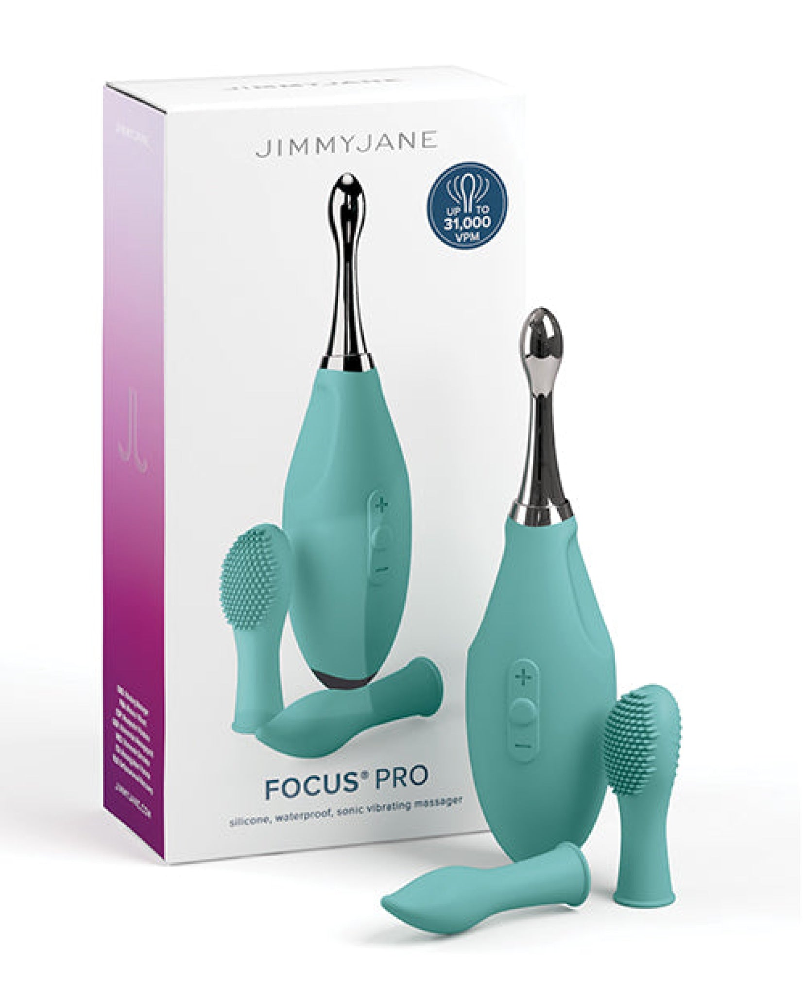 JimmyJane Focus Pro Stimulator - Teal Pipedream®