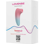 Lovense Tenera 2 Bluetooth Clitoral Suction Stimulator - Pink/Blue Hytto Pte. Ltd.