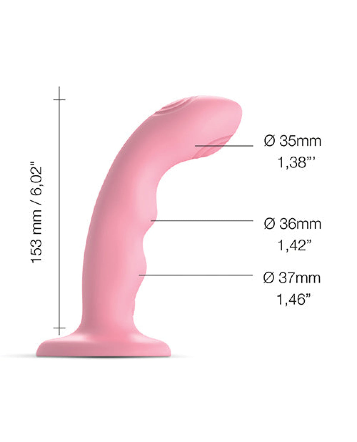 Strap on Me Tapping Dildo - Night Blue Strap On Me