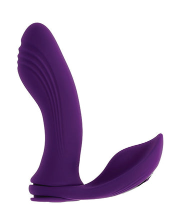 Playboy Pleasure Mix & Match Dual Vibrator - Purple Evolved Novelties INC