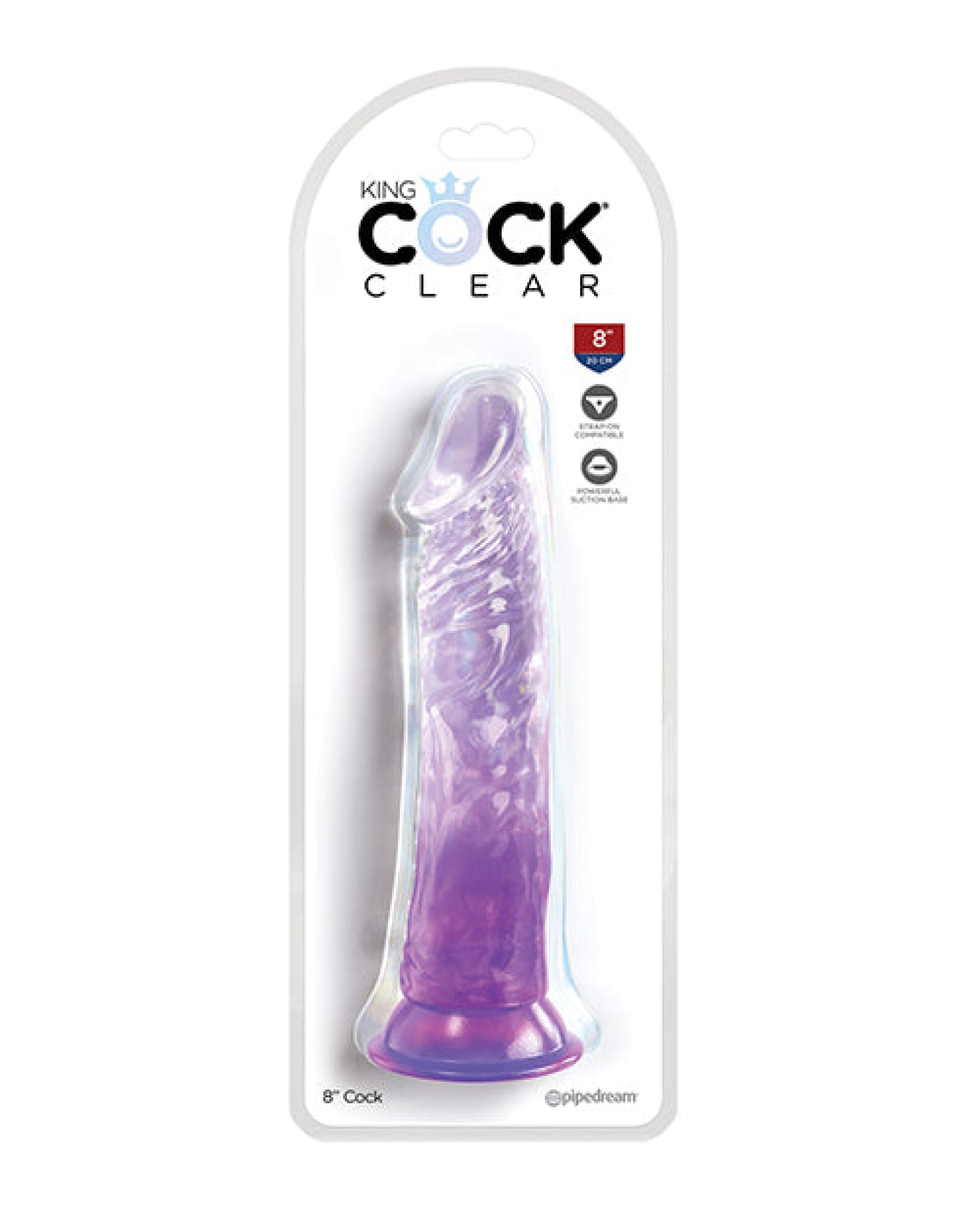 King Cock Clear 8" Cock Pipedream®