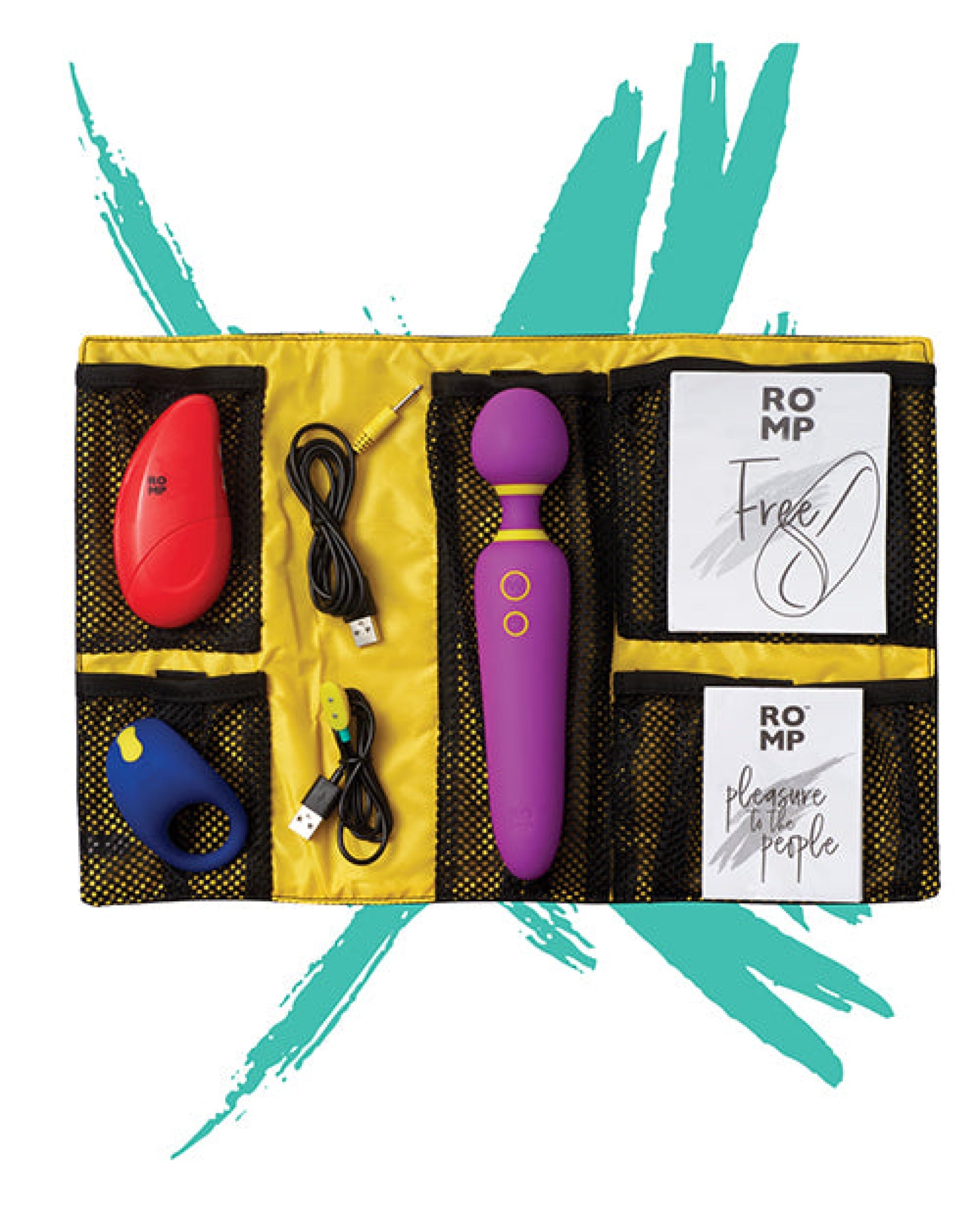 Romp Pleasure Kit - Flip, Free & Juke In Carrying Case Romp