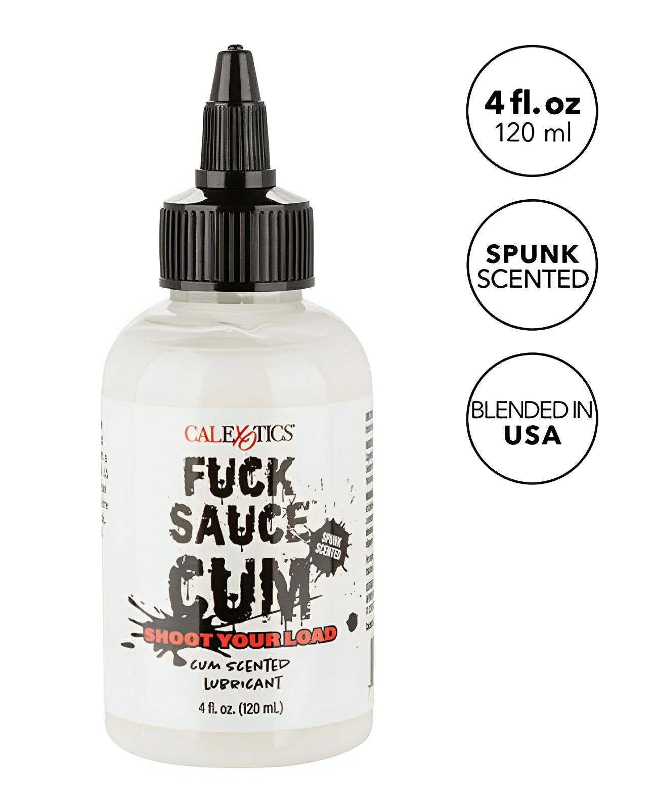 Fuck Sauce Cum Scented Lubricant - 4 Oz California Exotic Novelties