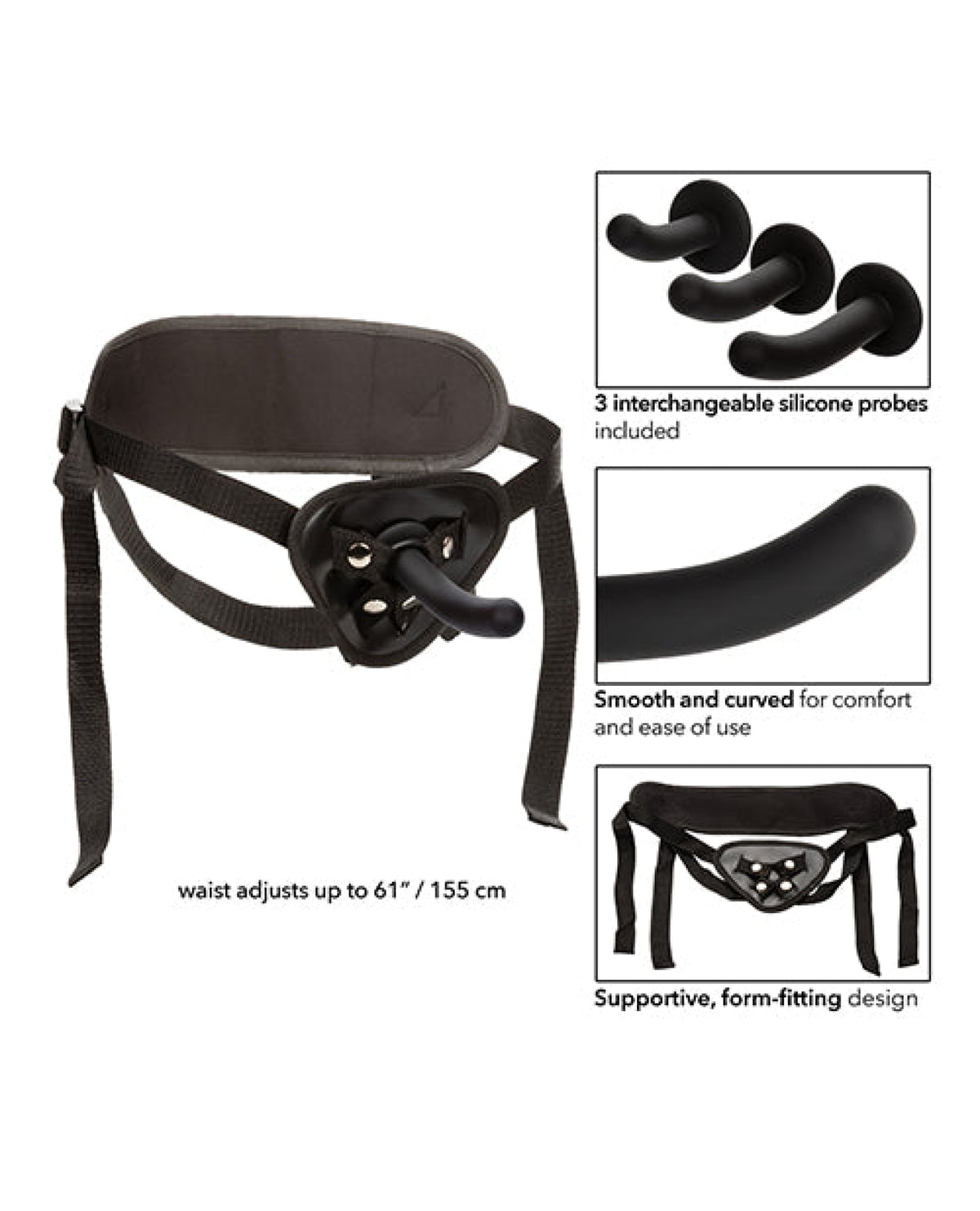 Boundless Silicone Curve Pegging Kit California Exotic Novelties