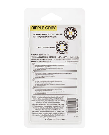 Boundless Nipple Grips California Exotic Novelties