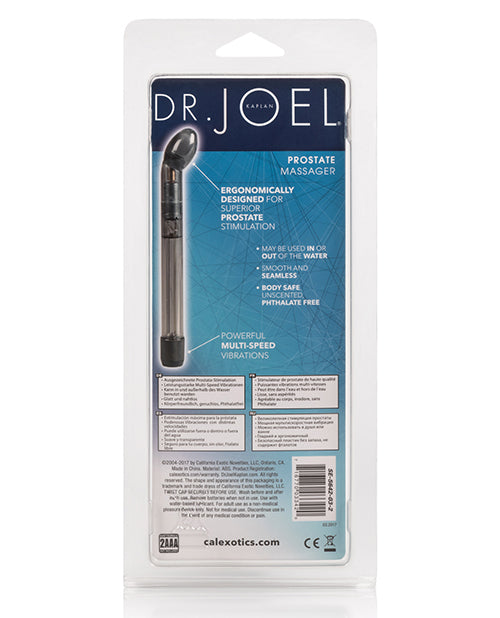 Dr Joel Kaplan 7.5" Prostate Massager - Black California Exotic Novelties