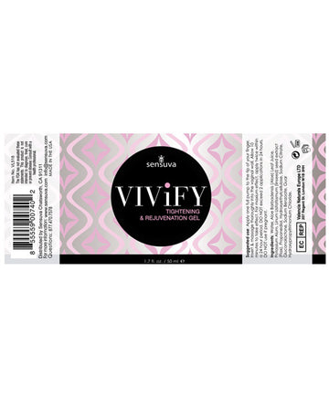 Sensuva Vivify Tightening Gel - 1.7 oz Sensuva Valencia Naturals