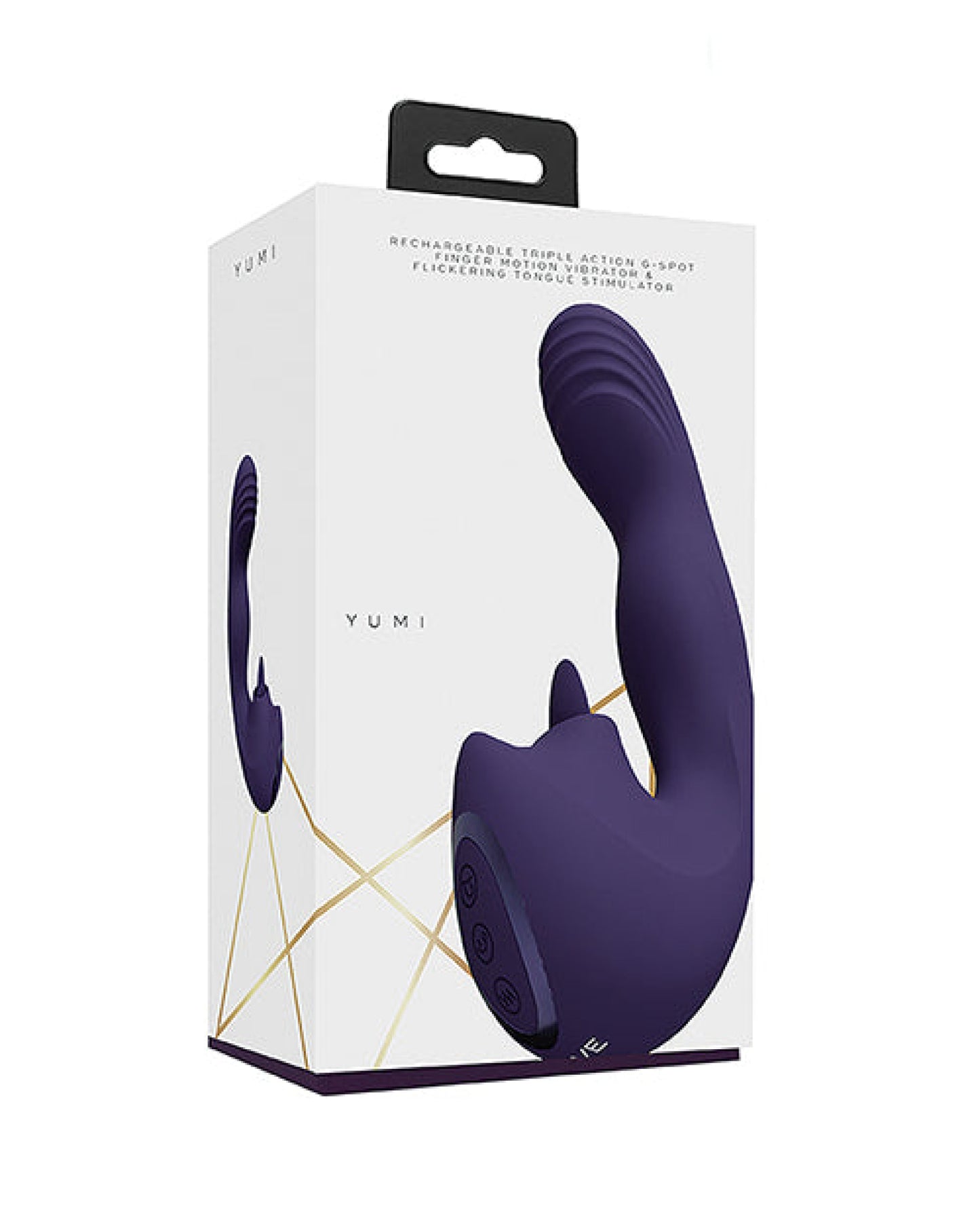 Shots Yumi Triple Action G-spot Vibrator & Stimulator Shots