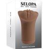 Selopa Pocket Pleaser Stroker - Dark Evolved Novelties INC