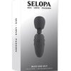 Selopa Buzz One Out Mini Wand - Black Evolved Novelties INC