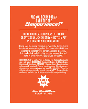 SuperSlyde Silicone Lubricant - 13.56 oz Pivot International