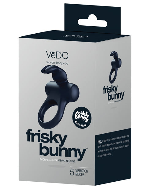 Vedo Frisky Bunny Rechargeable Vibrating Ring Savvy Co.