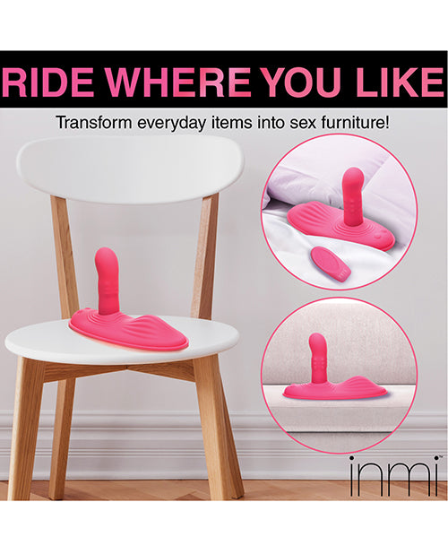 Inmi Spin N' Grind Rotating & Vibrating Silicone Grinder - Pink Xr LLC