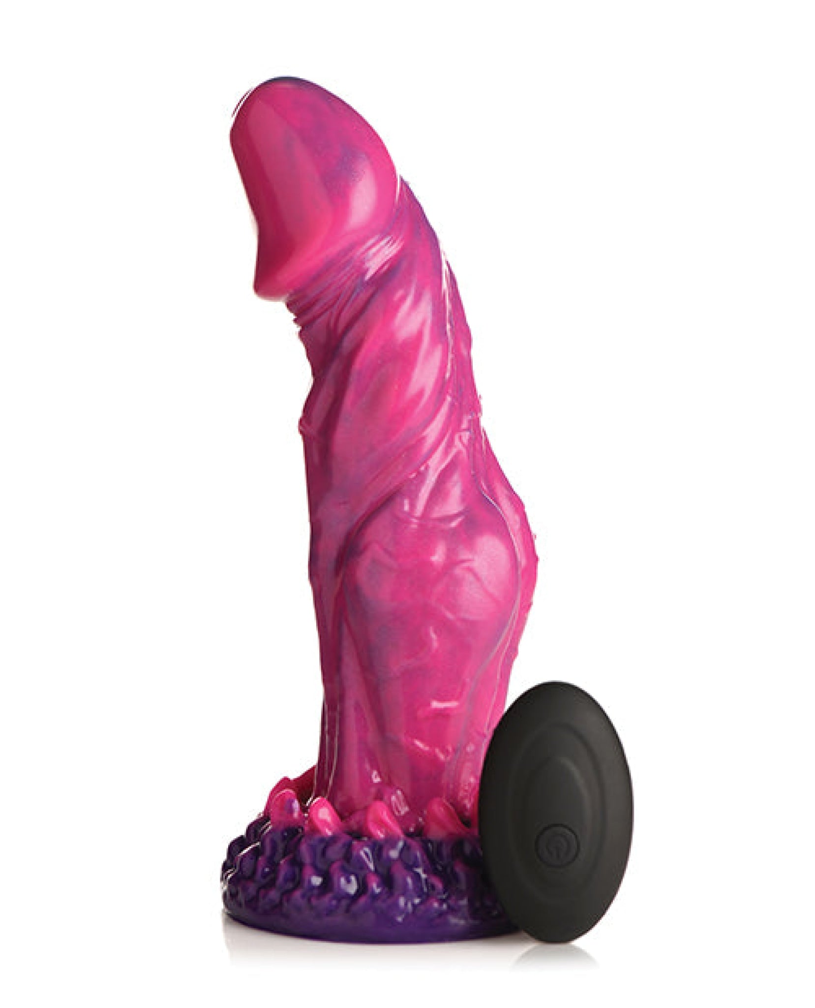Creature Cocks Xenox Vibrating Silicone Dildo w/Remote - Pink/Purple Xr LLC