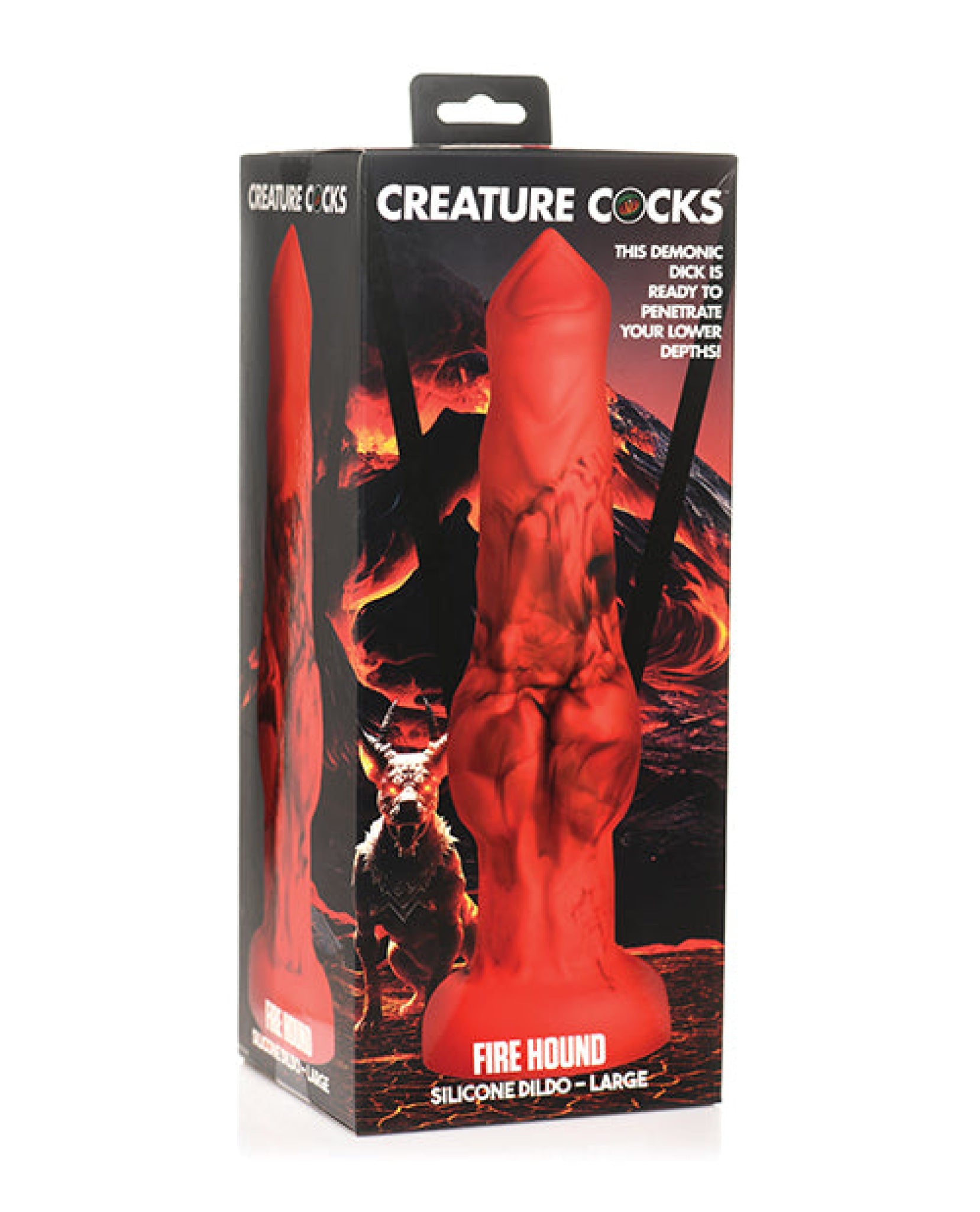Creature Cocks Fire Hound Silicone Dildo Xr LLC