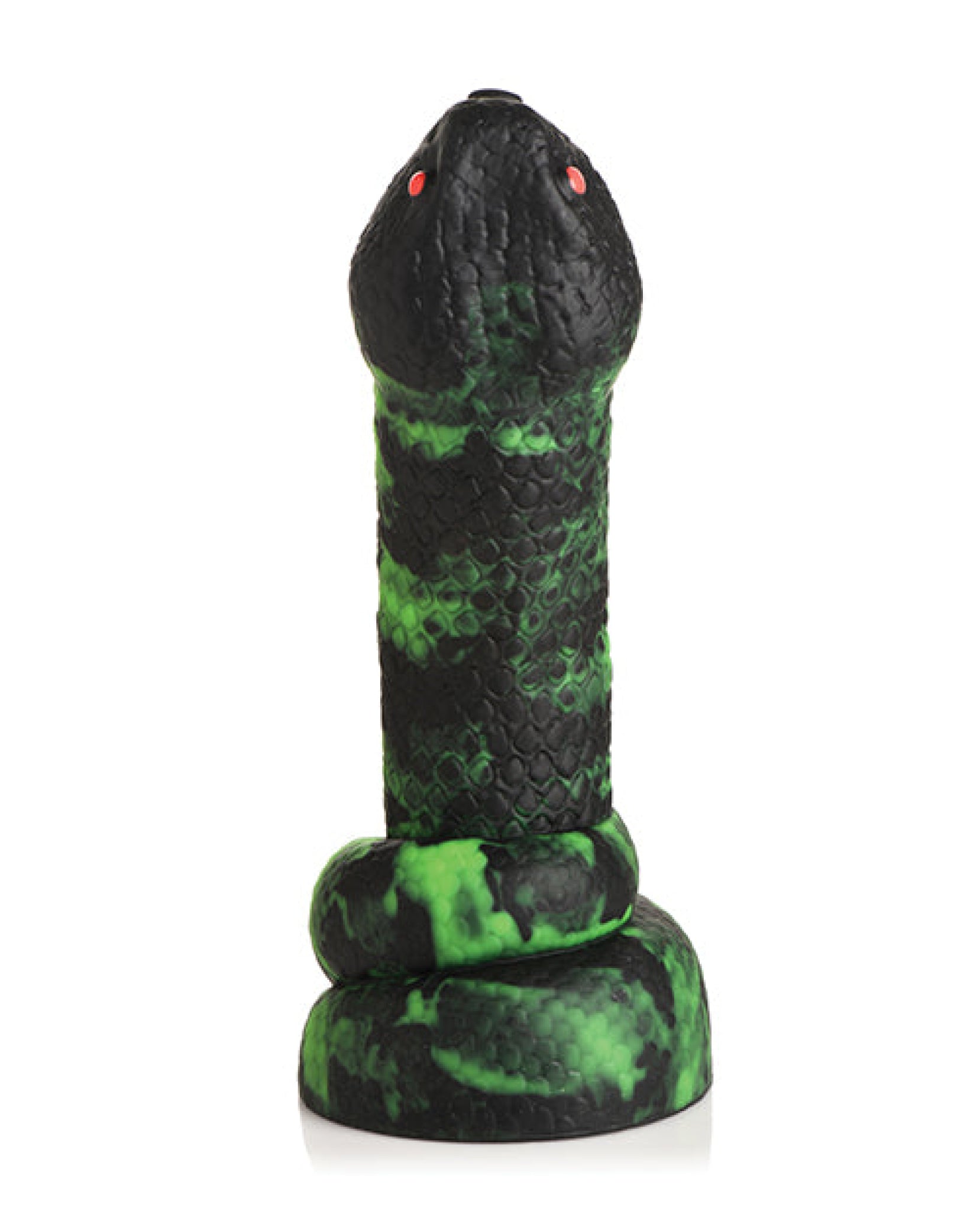 Creature Cocks Python Silicone Dildo - Black/Green Xr LLC