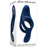 Zero Tolerance Ring Around the Rosy Cock & Ball Vibrator - Blue Evolved Novelties INC