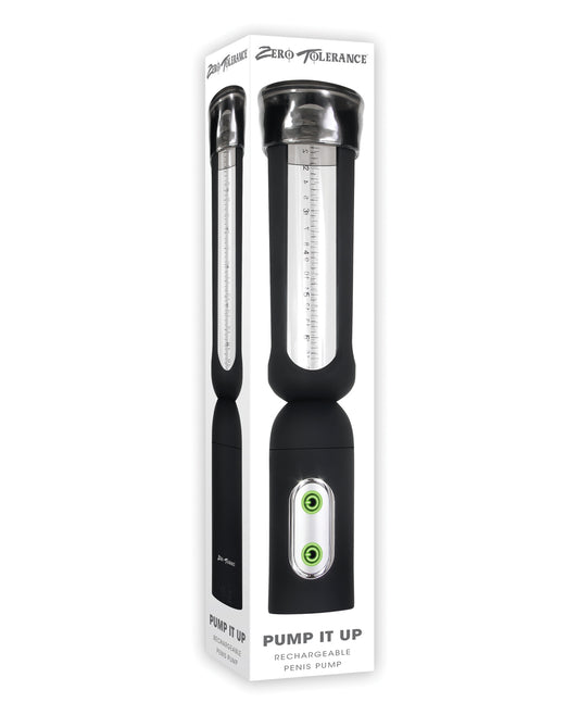 Zero Tolerance Pump It Up Suction Penis Pump - Black Evolved Novelties INC