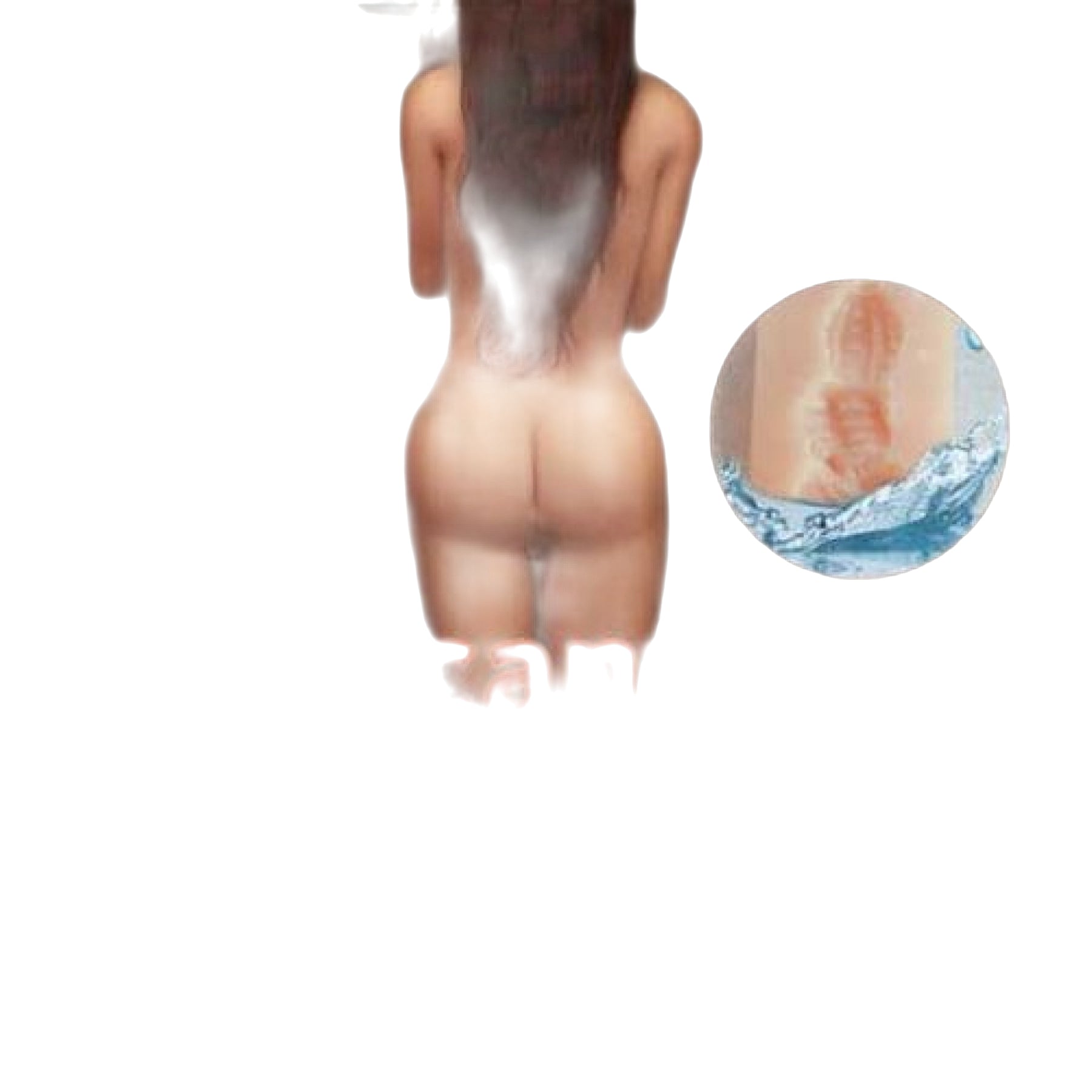 H2O Easy Wash Insert (3 x 20 cm / 1.18”) - Removable Vagina For Sex Doll WM Dolls