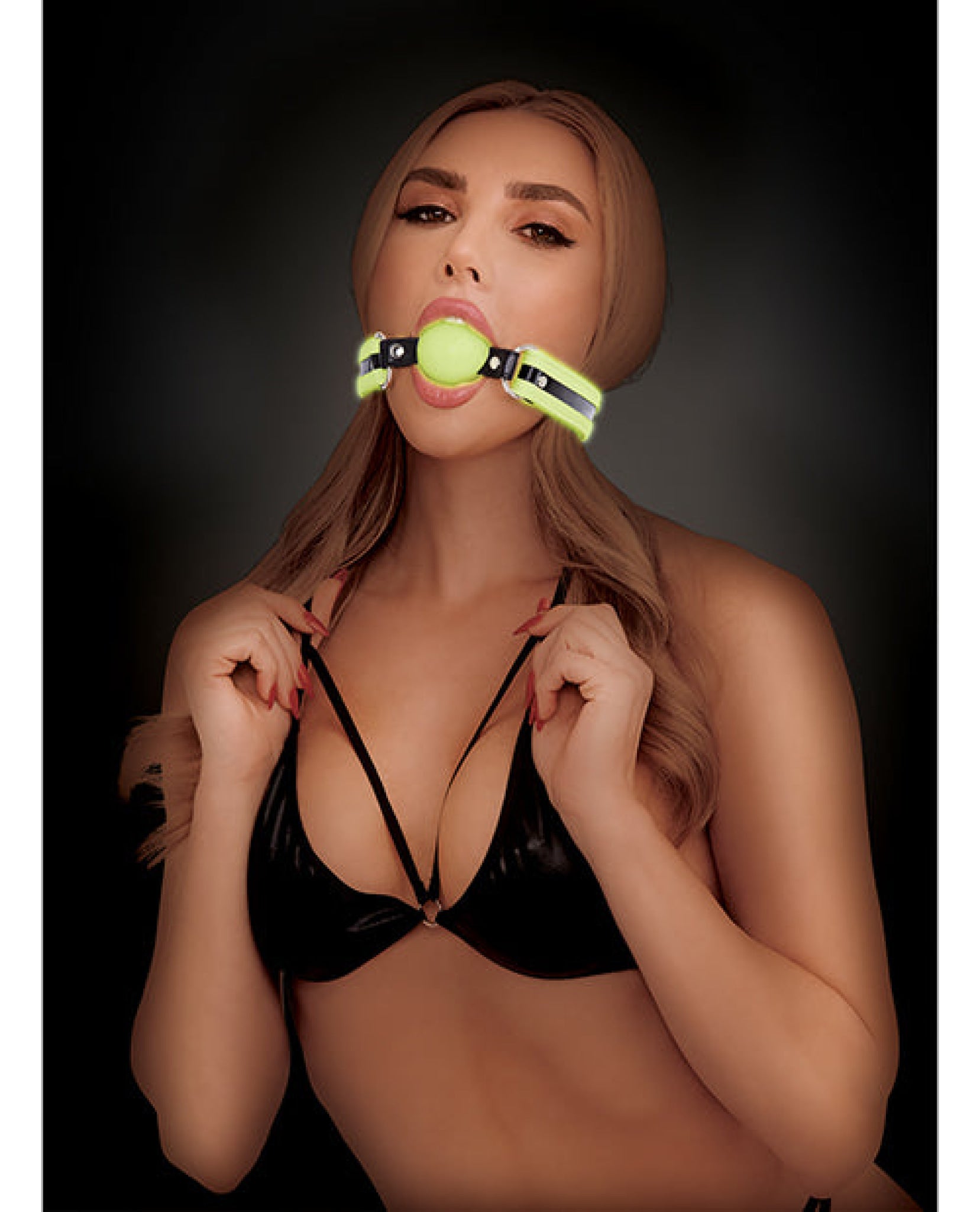 Whip Smart Glow In The Dark Deluxe Silicone Ball Gag Xgen