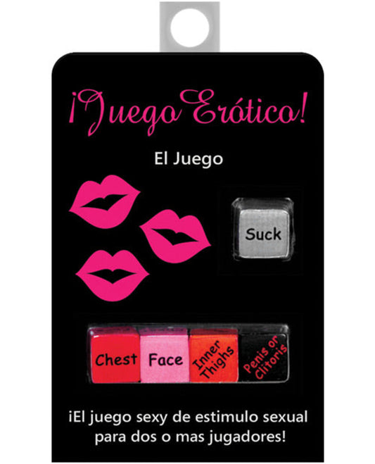 Juego Erotico - Dice Game In Spanish Kheper Games 1657
