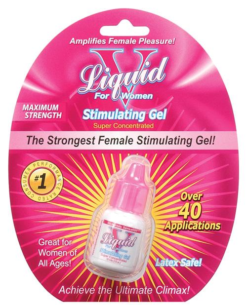 Liquid V Female Stimulant - 10 Ml Bottle In Clamshell Body Action