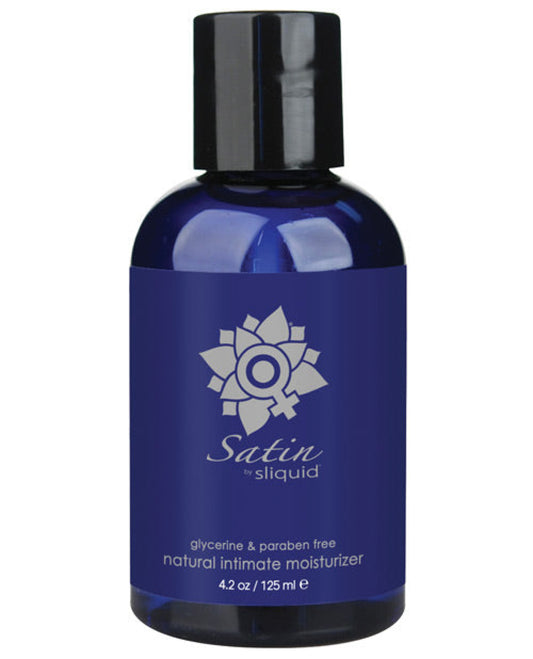 Sliquid Satin Natural Intimate Moisturizer - 4.2 Oz Sliquid