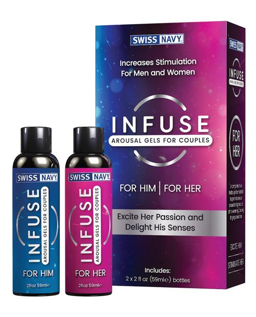 Swiss Navy Infuse Arousal Gels For Couples Swiss Navy