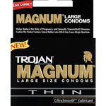 Trojan Magnum Thin Condoms - Box Of 3 Trojan
