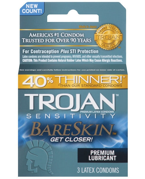 Trojan Bareskin Condoms Trojan