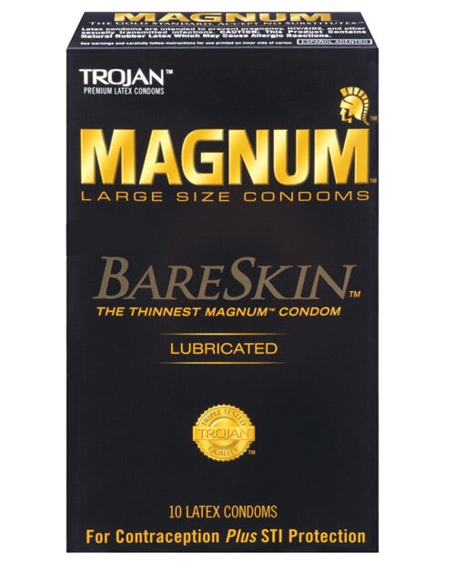 Trojan Magnum Bareskin Condoms Trojan 1657