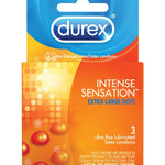 Durex Intense Sensation Condom - Box Of 3 Durex