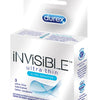 Durex Invisible Ulta Thin Condom - Box Of 3 Durex